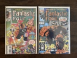 2 Issues Fantastic Four Comic #350 & #386 Marvel Comics Copper Age Comics