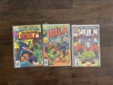 3 Issues Hulk Comic #205 Marvel Super Heroes Comic #71 & The Incredible Hulk Annual Comic #18 Marvel