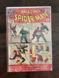 The Amazing Spider-Man Comic #4 Marvel Comics Silver Age KEY 1st Appearance and Origin of Sandman 1s