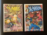 2 Issues The Uncanny XMen Comic #287 & #311 Marvel Comics KEYS Origin of Bishop & 1st Cameo Appearan