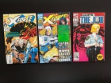 3 Issues X Force Comic #25 #35 & Cops: The Job Marvel Comics First Issue