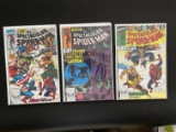 3 Issues The Spectacular Spiderman Comic #161 #163 & #170 Marvel Comics Copper Age Comics