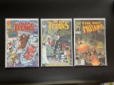 3 Issues The New Mutants Comic #22 #59 & #85 Marvel Comics Birth of a Titan