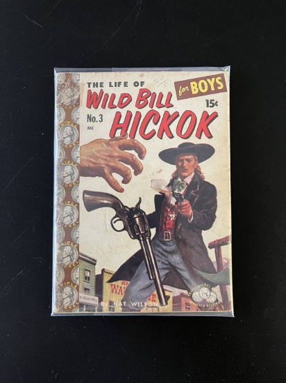 The Life of Wild Bill Hickok For Boys #3 ANC 15 Cent Cover