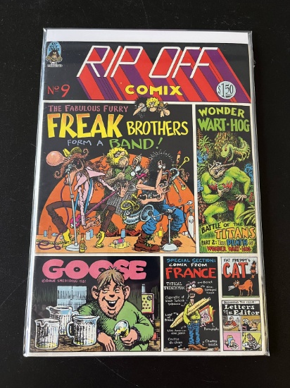 Rip Off Comix #9 Rip Off Press 1981 Bronze Age Comic