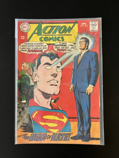 Action Comics #362 DC Comics 1968 Silver Age Comic 12 Cent Cover