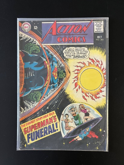 Action Comics #365 DC Comics 1968 Silver Age Comic 12 Cent Cover