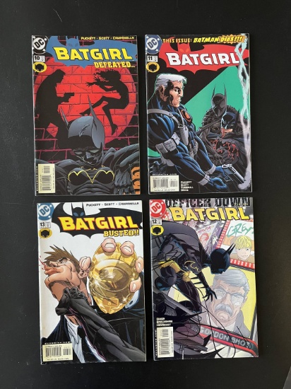 4 Issues Batgirl Comic #10 #11 #12 & #13 DC Comics