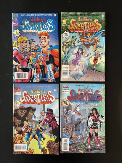 4 Issues Archie's Super Teens Comic #1 #2 #3 & #4 Archie Comics