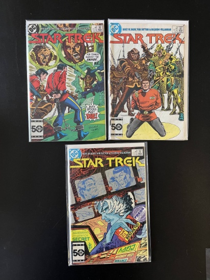 3 Issues Star Trek Comic #14 #15 & #16 DC Comics Bronze Age Comics