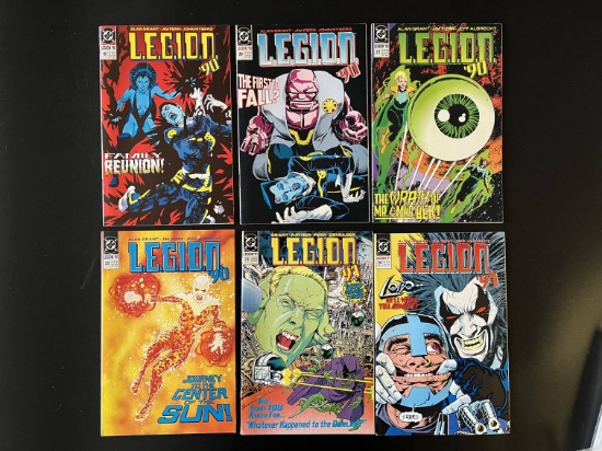 6 Issues LEGION Comic #19-#24 DC Comics Alan Grant Jim Fern