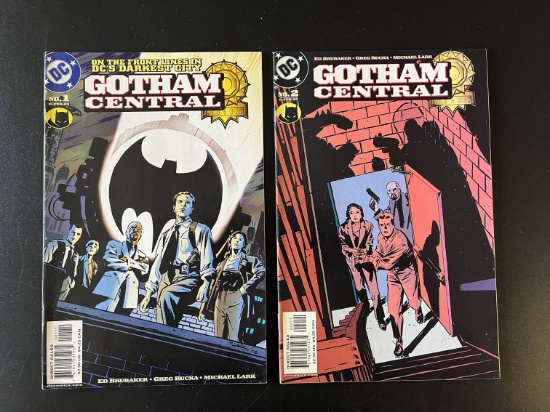 2 Issues Gotham Central Comic #1 & #2 DC Comics KEY 1st Issue
