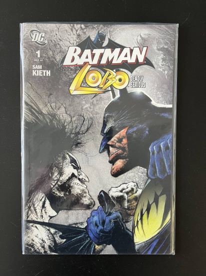 Batman Lobo Deadly Serious Graphic Novel #1 DC Comics KEY 1st Issue