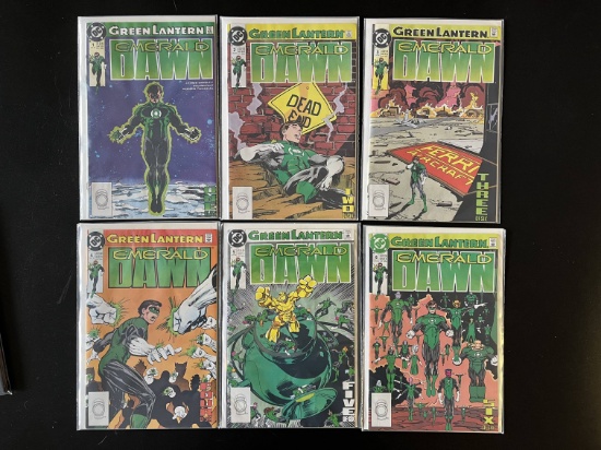 6 Issues Full Set Green Lantern Emerald Dawn Comic #1-#6 DC Comics Copper Age