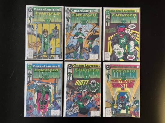 6 Issues Full Set Green Lantern Emerald Dawn II Comic #1-#6 DC Comics Copper Age