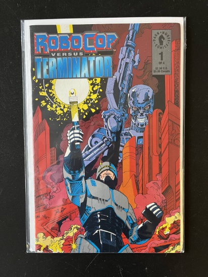 Robocop Versus Terminator Comic #1 Dark Horse Comics KEY 1st Issue