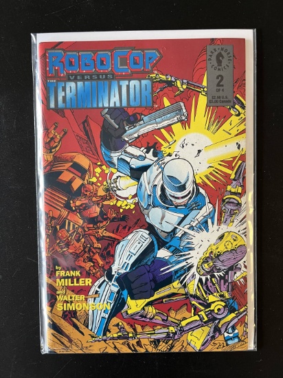 Robocop Versus Terminator Comic #2 Dark Horse Comics Frank Miller