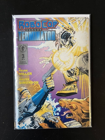 Robocop Versus Terminator Comic #3 Dark Horse Comics Frank Miller