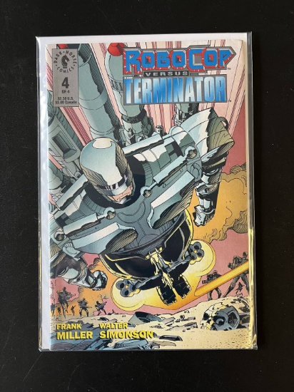 Robocop Versus Terminator Comic #4 Dark Horse Comics Frank Miller
