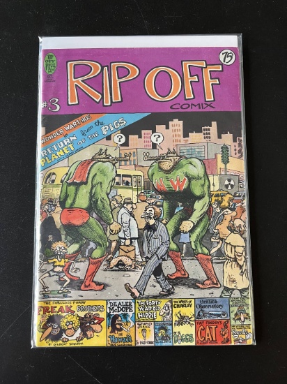 Rip Off Comix #3 Rip Off Press 1978 1st Printing Bronze Age Comic