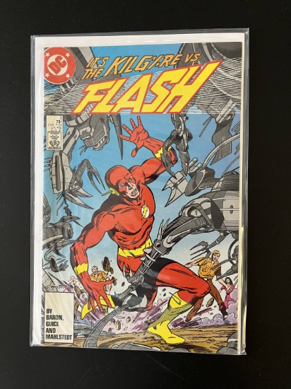 The Flash Comic #3 DC Comics 1987 Copper Age KEY 1st Appearance of Kilgoore 1st Appearance of Tina M