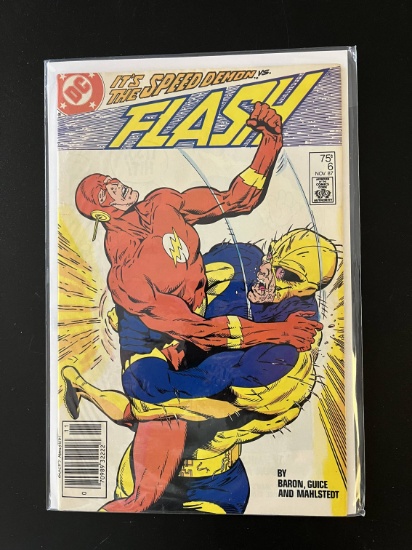 The Flash Comic #6 DC Comics 1987 Copper Age Wally West