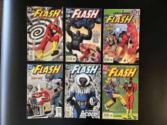 6 Issues The Flash Comic #177 #178 #179 #180 #182 #183 DC Comics