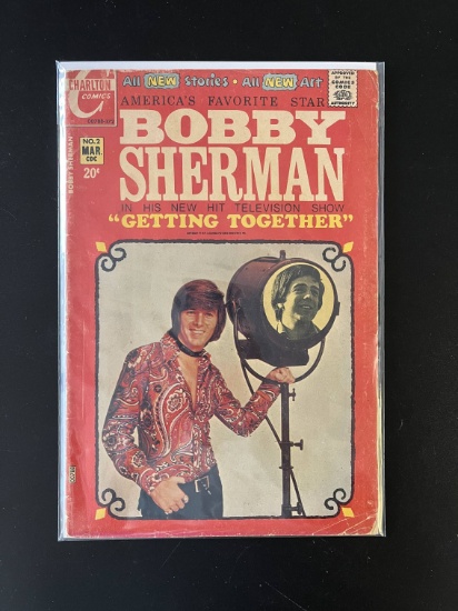 Bobby Sherman Comic #2 Charlton Comics 1972 Bronze Age Comic