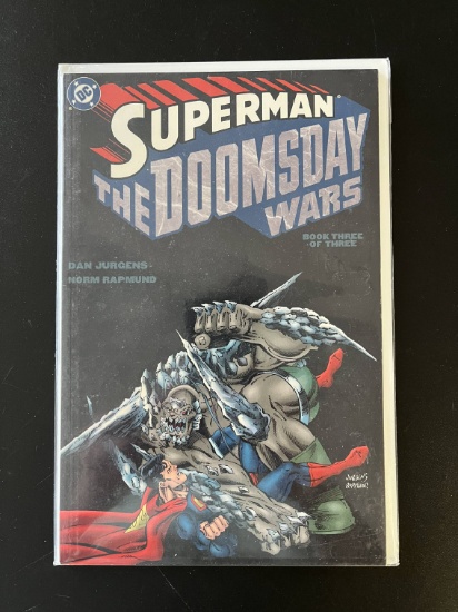 Superman The Doomsday Wars Book Three Graphic Novel DC Comics