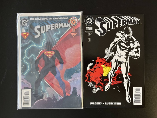 2 Issues Superman Comic #121 & #0 DC Comics