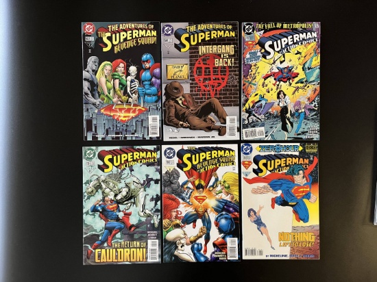 6 Issues Superman Comic #543 #544 #700 #703 #730 & #731 DC Comics