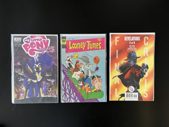 3 Issues Final Crisis Revelations #2 Looney Tunes & My Little Pony #8