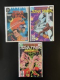 3 Issues Star Trek Annual Comic #1 Star Trek Comic #2 & #11 Bronze Age Comics