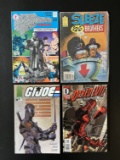 4 Issues GI Joe Comic #1 Daredevil Comic #1 Sleeze Brothers #5 & Giant Dark Horse Presents Annual #5