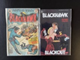 2 Issues Blackhawk Comic #249 & Blackhawk Blackout Graphic Novel