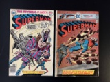 2 Issues Superman Comic #291 & #305 DC Comics Bronze Age Comics