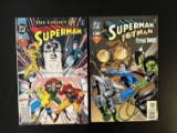 2 First Issues Superman Toyman Comic #1 & The Legacy of Superman Comic #1 DC Comics KEY 1st Issues