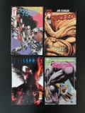 4 Issues Hellshock #1 The Solution #3 Breed #4 Shaman's Tears #2