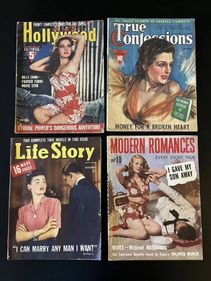 Group of 1930's-60's Movie Magazines