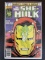 Savage She-Hulk Comic #6 Marvel 1980 Bronze Age Key Cover art by BOB LAYTON Iron Man 40 Cents