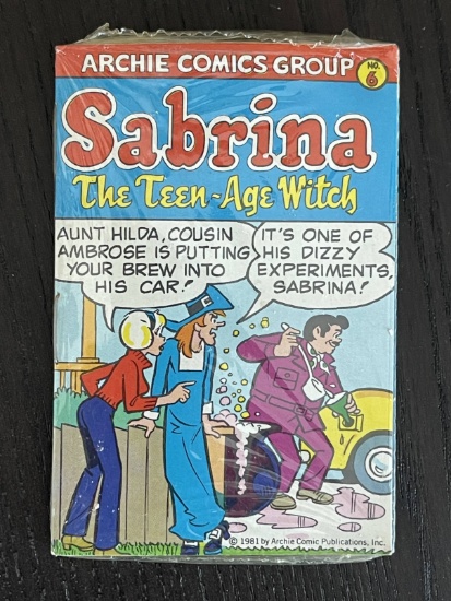 Still Sealed Bubble Funnies Original 1981 Bronze Age Sabrine the Teenage Witch Mini Comic
