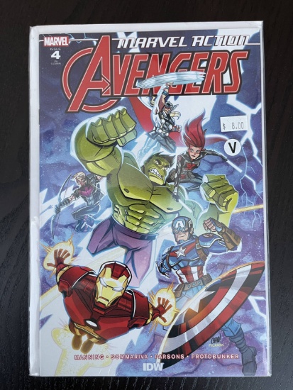 Marvel Action Comics #4 Avengers Retailer Incentive Cover RI Limited Variant 2019