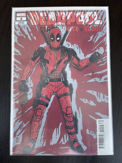 Deadpool Black White and Blood Comic #4 Marvel 2021