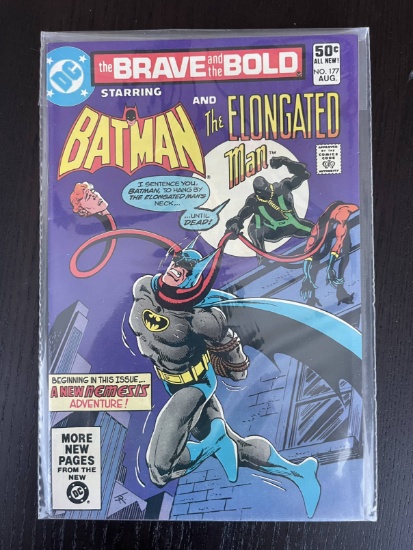Brave and the Bold Comic #177 DC Batman & Elongated Man 50 Cents 1981 Bronze Age Nemesis