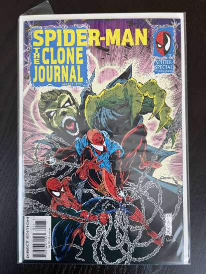 Spider-Man the Clone Journal March 1995 Spider Special Marvel