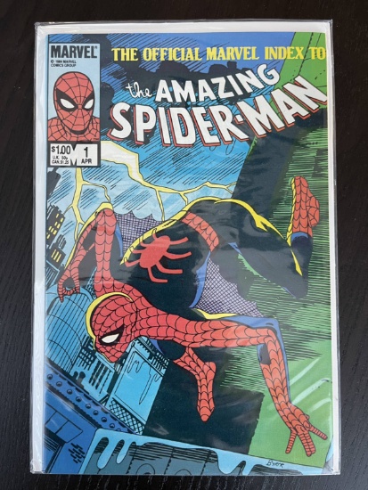 Official Marvel Index to Amazing Spider-Man #1 Bronze Age 1985