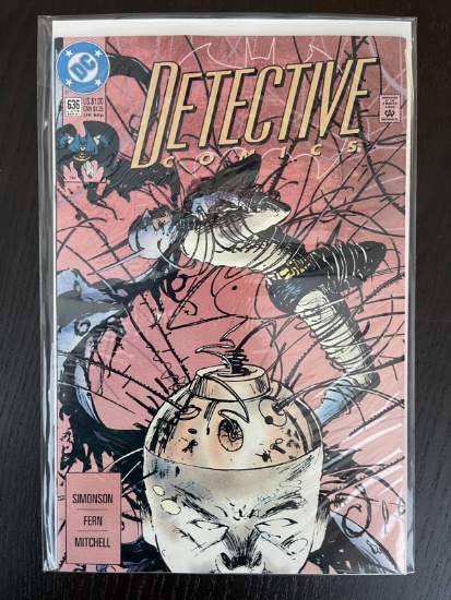 Detective Comics #636 DC Comics Batman 1991 Simonson Fern Mitchell