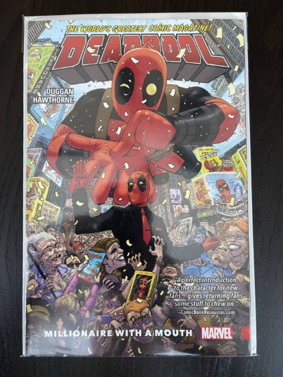 Deadpool Graphic Novel Millionaire With A Mouth TPB 2016