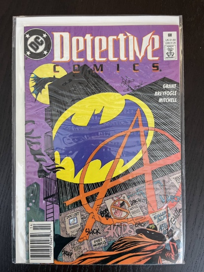 Detective Comics #608 DC Comics Batman 1989 Key 1st Appearance of Anarky, Lonnie Machin