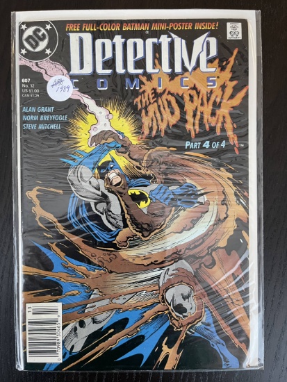 Detective Comics #607 DC Comics Batman 1989 Copper Age Mud Pack!